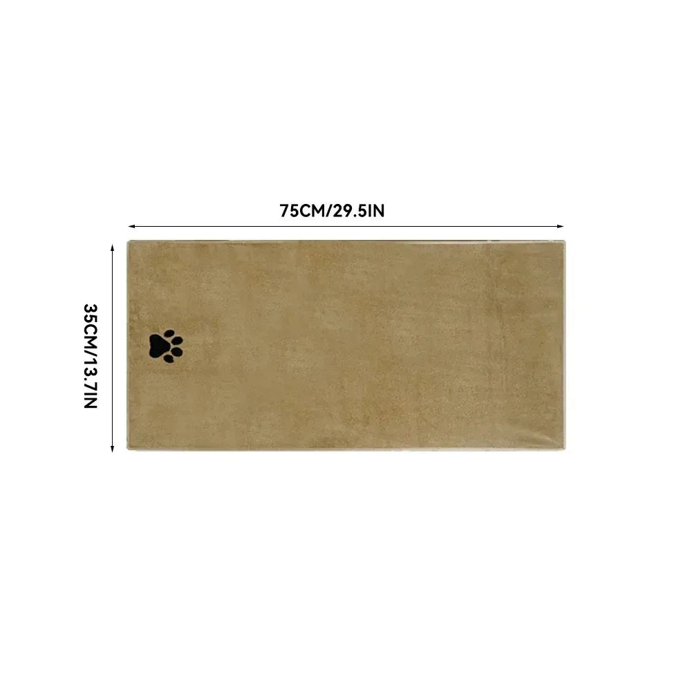 Serviette microfibre Pattimo kaki