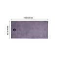 Serviette microfibre Pattimo grise